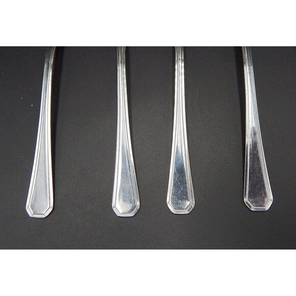 Supreme Cutlery by Towle Chestnut Hill Teaspoon Glossy Stainless Japan Lot 4 (B) - Picture 2 of 9